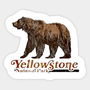 yellowstone national park Sticker